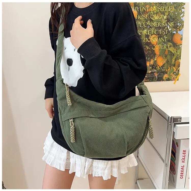 White Velvet Crossbody Bag for Women 2025 — feature 17