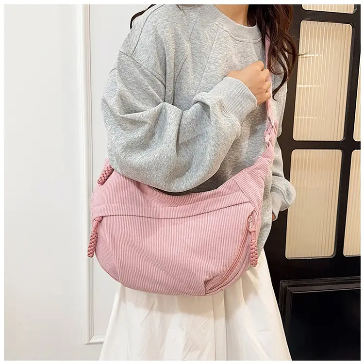 White Velvet Crossbody Bag for Women 2025 — feature 21