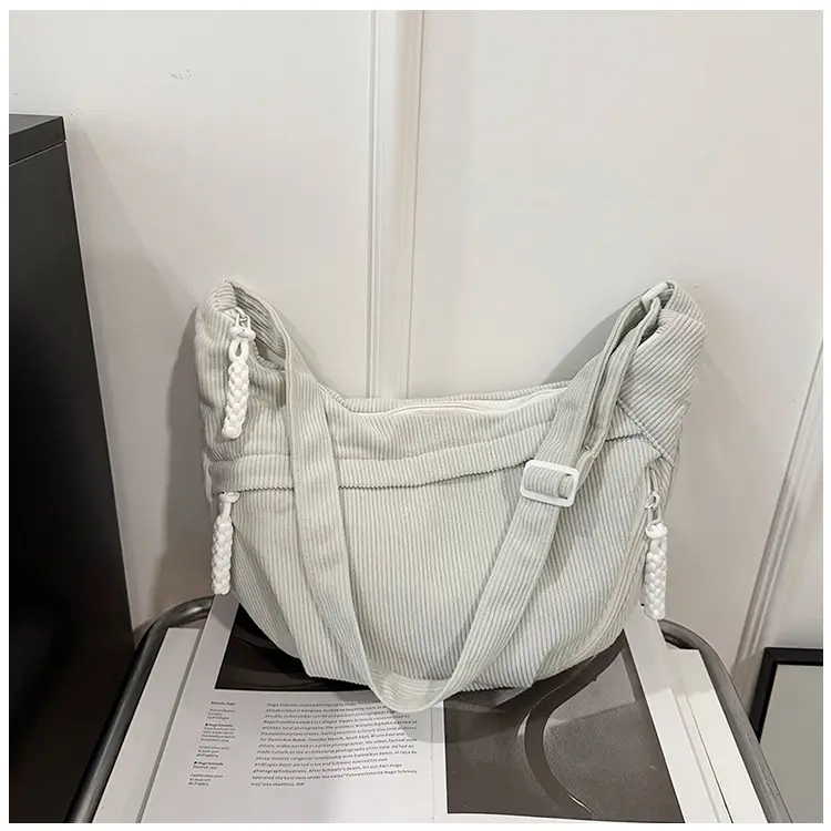 White Velvet Crossbody Bag for Women 2025 — feature 40