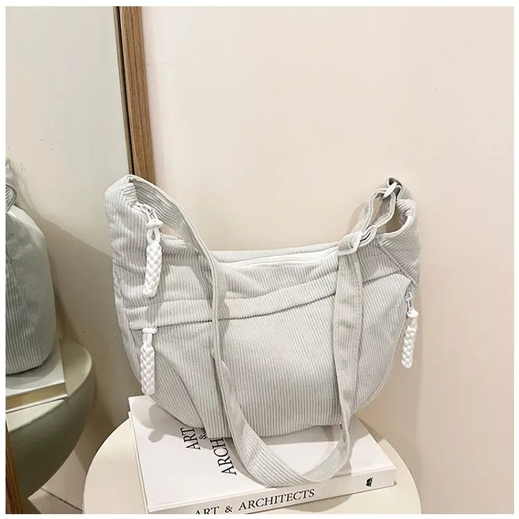 White Velvet Crossbody Bag for Women 2025 — feature 45