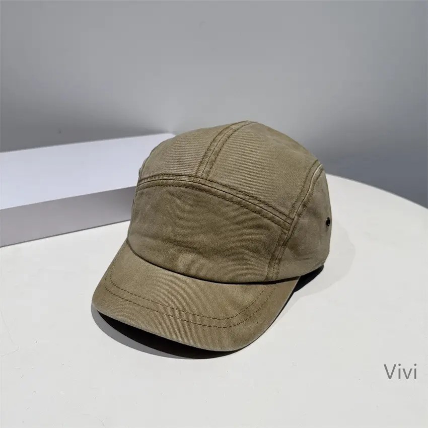 Men Cycling Cap Navy Blue Logo Brand Cap — feature 5