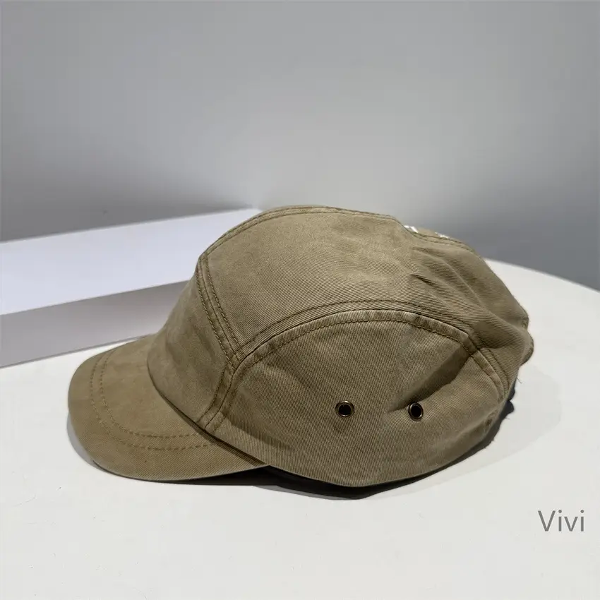 Men Cycling Cap Navy Blue Logo Brand Cap — feature 6