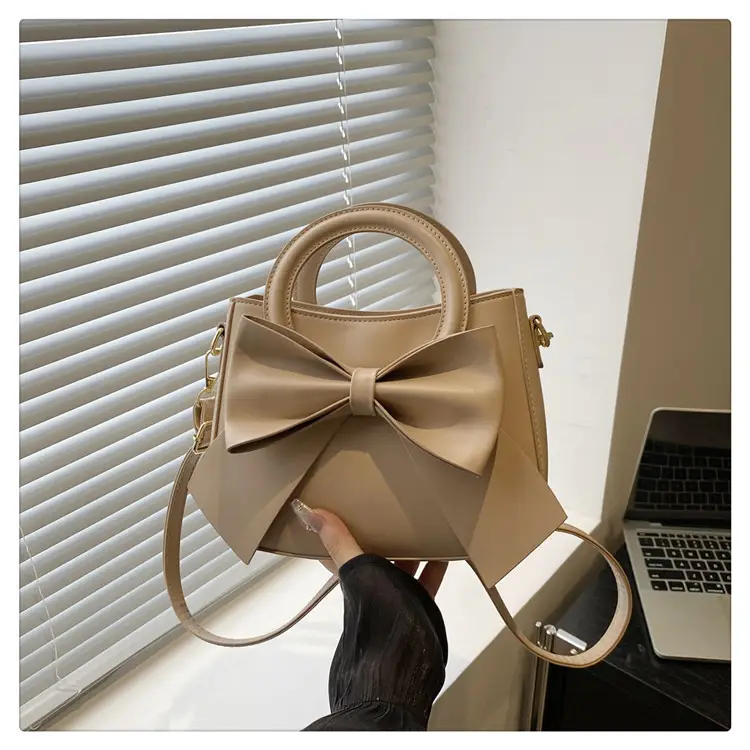 Black Bow Handbag for Women 2025 Trendy Leather — feature 24