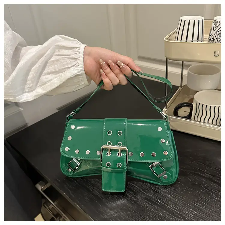 Women's Rivet Underarm Bags 2025 Autumn New Niche Fashion — feature 11