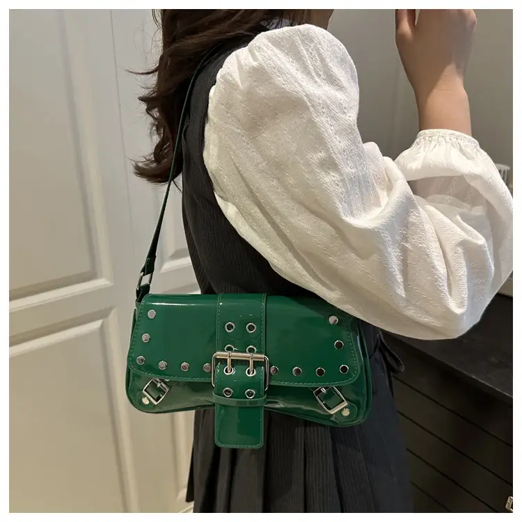 Women's Rivet Underarm Bags 2025 Autumn New Niche Fashion — feature 13