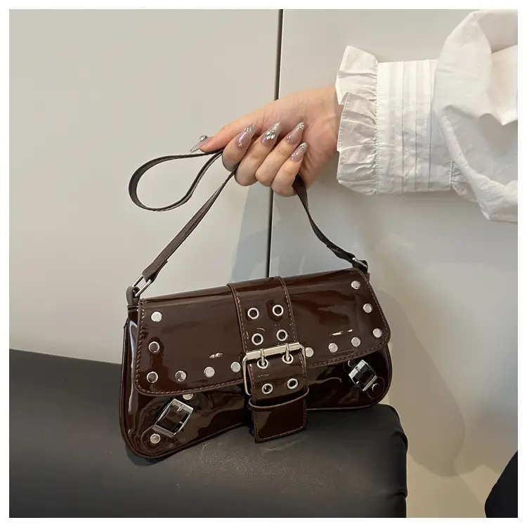 Women's Rivet Underarm Bags 2025 Autumn New Niche Fashion — feature 15