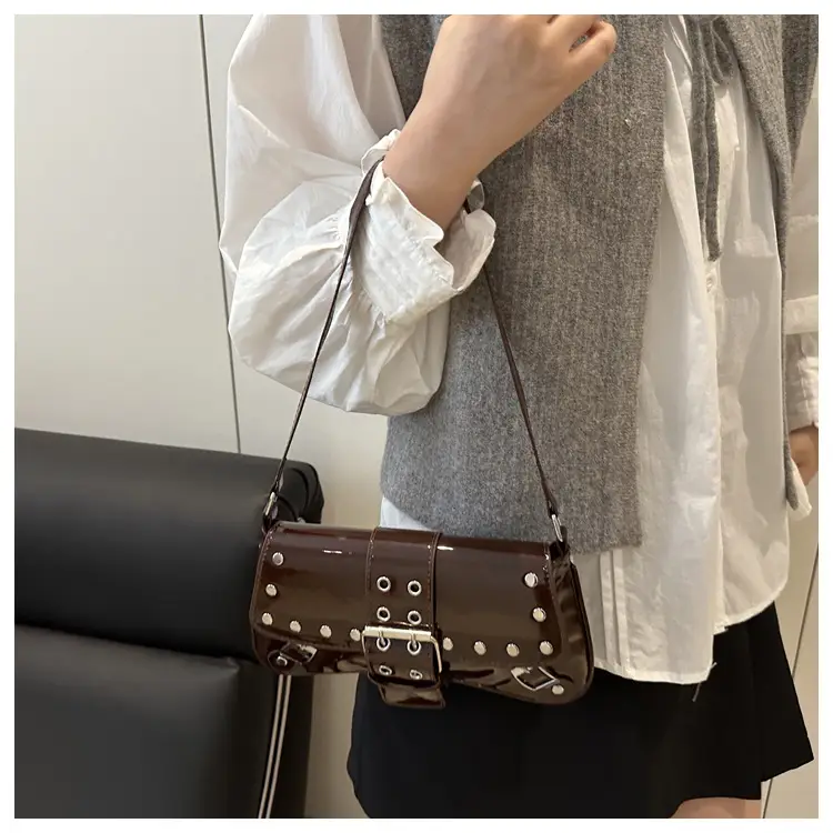 Women's Rivet Underarm Bags 2025 Autumn New Niche Fashion — feature 16