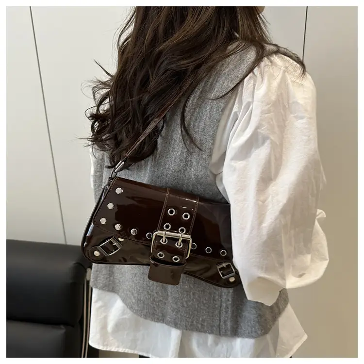 Women's Rivet Underarm Bags 2025 Autumn New Niche Fashion — feature 17