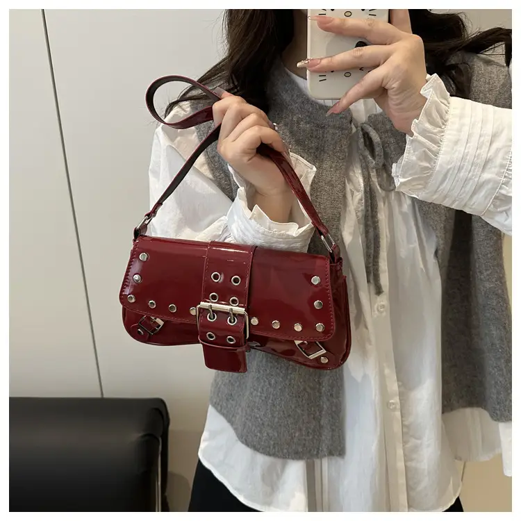 Women's Rivet Underarm Bags 2025 Autumn New Niche Fashion — feature 21