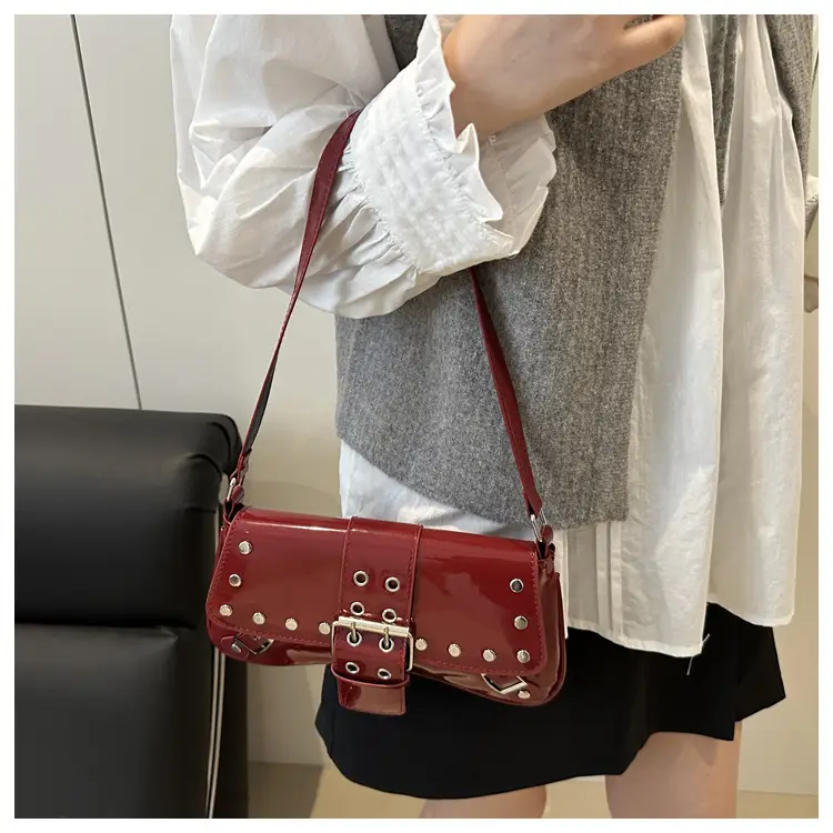 Women's Rivet Underarm Bags 2025 Autumn New Niche Fashion — feature 22