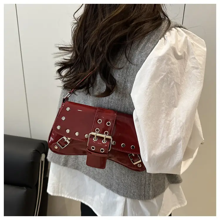 Women's Rivet Underarm Bags 2025 Autumn New Niche Fashion — feature 23