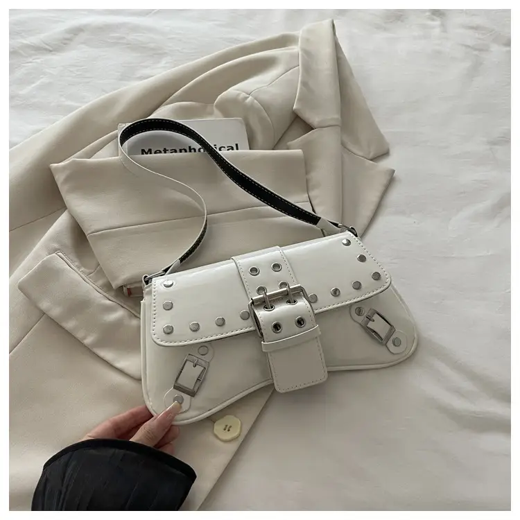 Women's Rivet Underarm Bags 2025 Autumn New Niche Fashion — feature 34
