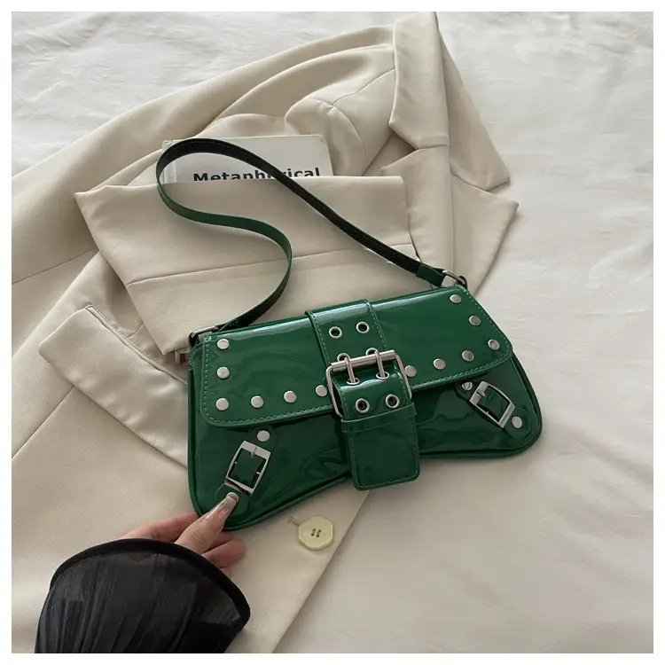 Women's Rivet Underarm Bags 2025 Autumn New Niche Fashion — feature 35