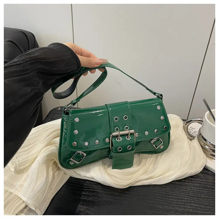 Women's Rivet Underarm Bags 2025 Autumn New Niche Fashion — feature 37