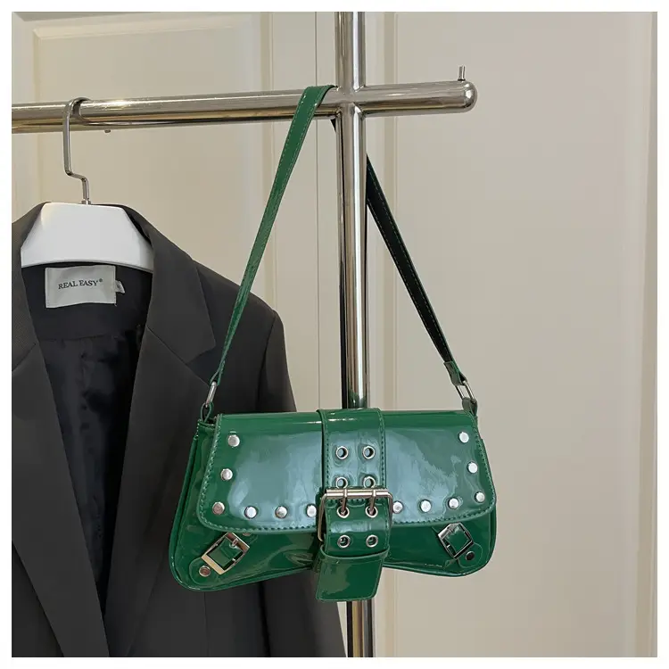 Women's Rivet Underarm Bags 2025 Autumn New Niche Fashion — feature 43
