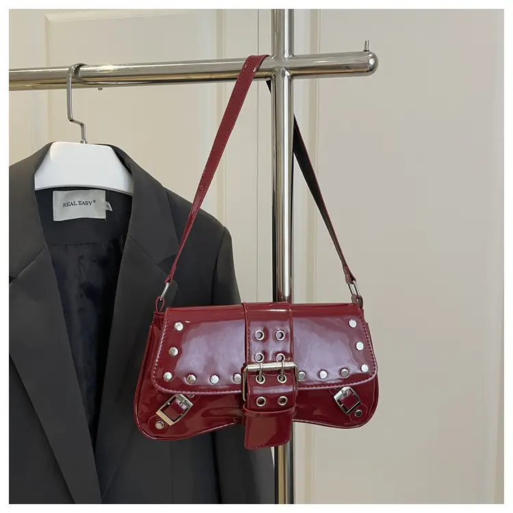 Women's Rivet Underarm Bags 2025 Autumn New Niche Fashion — feature 44