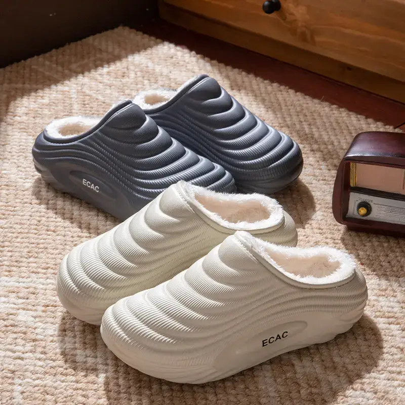 Women's 2025 Waterproof Cotton Slippers Winter Warm Anti-Slip - Image 8