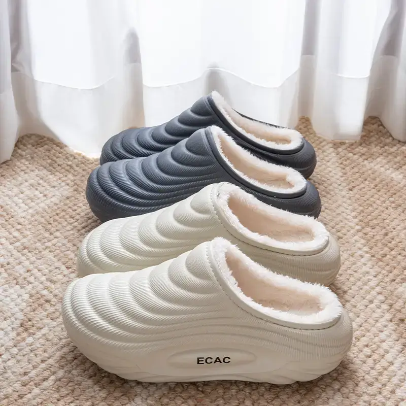 Women's 2025 Waterproof Cotton Slippers Winter Warm Anti-Slip - Image 10