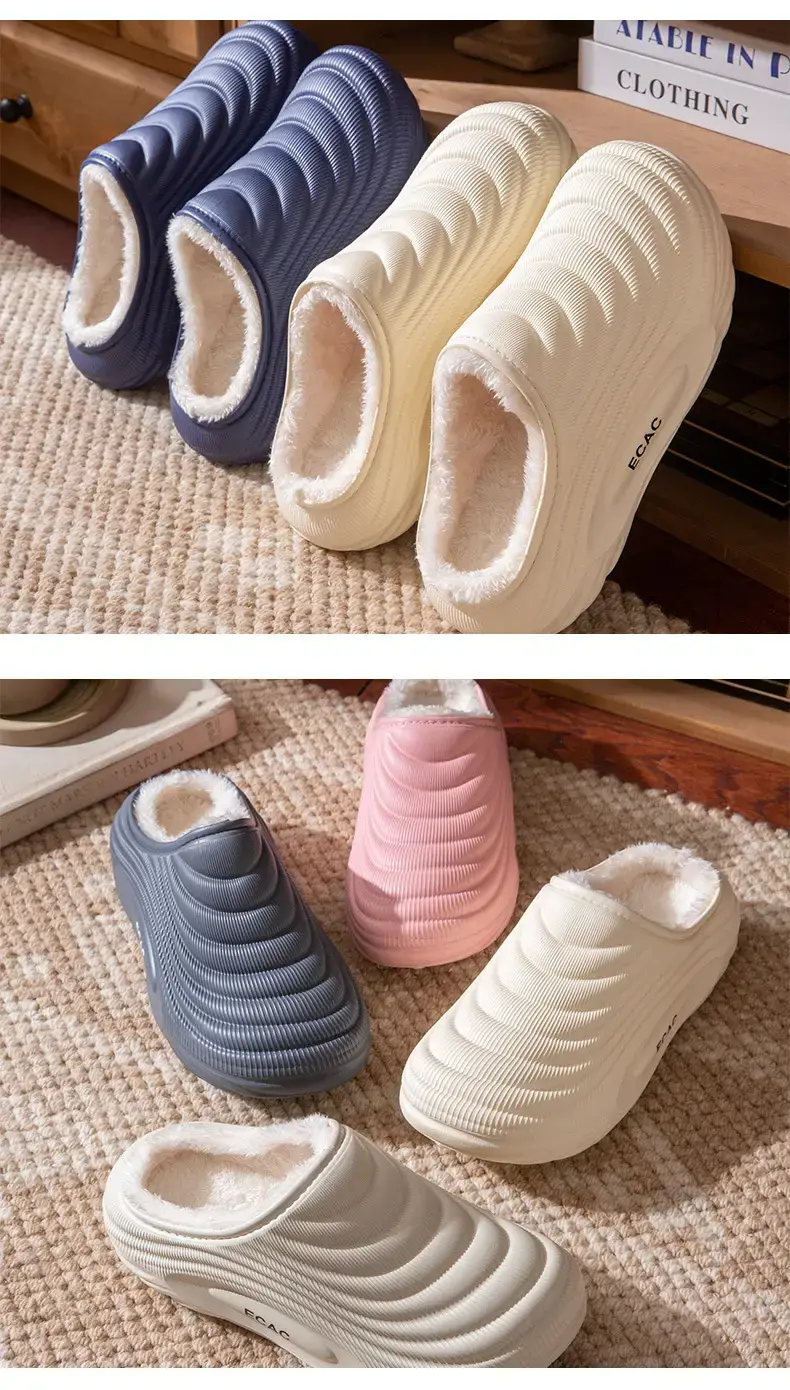 Women's 2025 Waterproof Cotton Slippers Winter Warm Anti-Slip — feature 8
