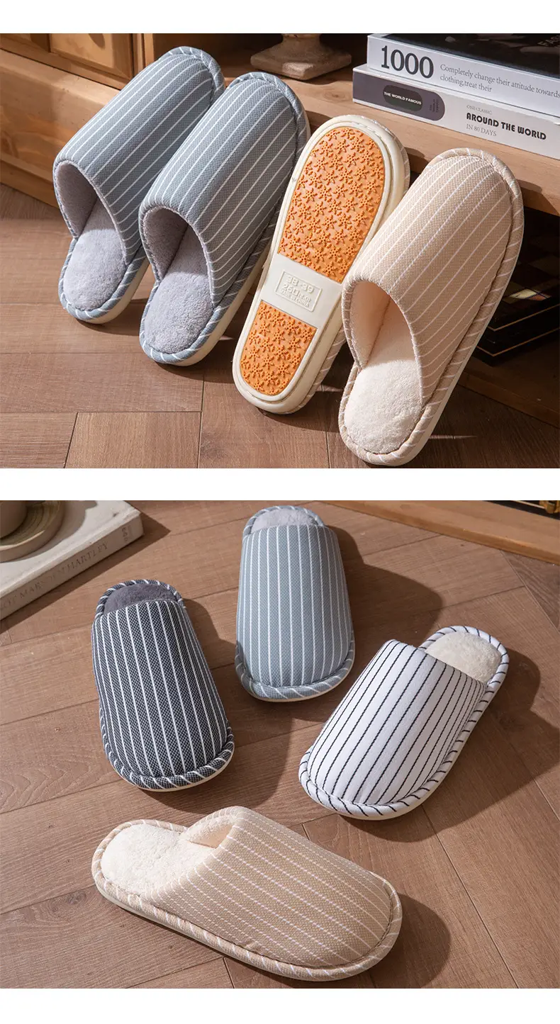 Women Cotton Slippers Warm Thick Autumn Winter 2025 — feature 8