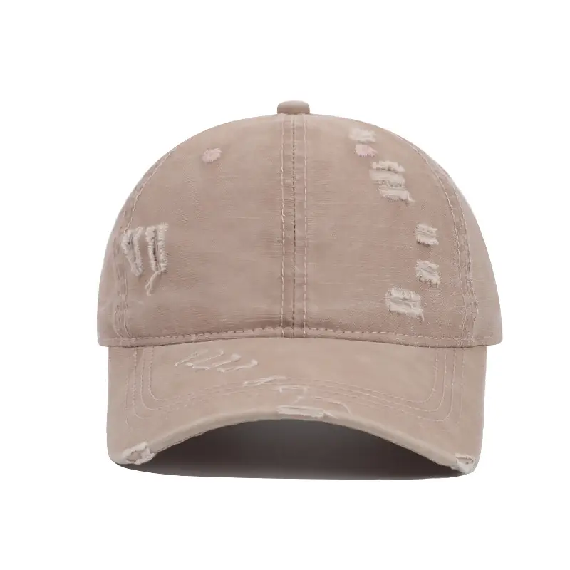 Men Black Washed Baseball Cap Vintage Duckbill - Image 13