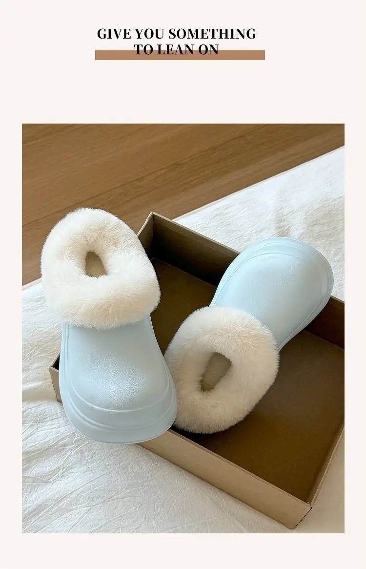 Women Thick Soft Slippers Warm Non-Smellly Brown — feature 15
