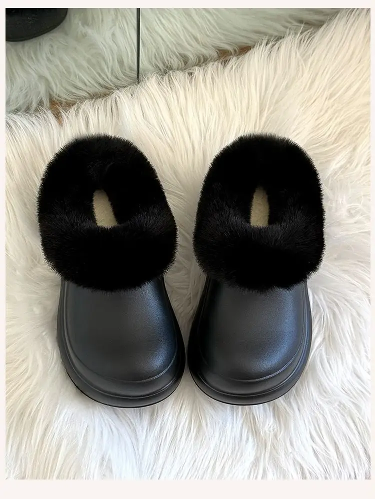 Women Thick Soft Slippers Warm Non-Smellly Brown — feature 8