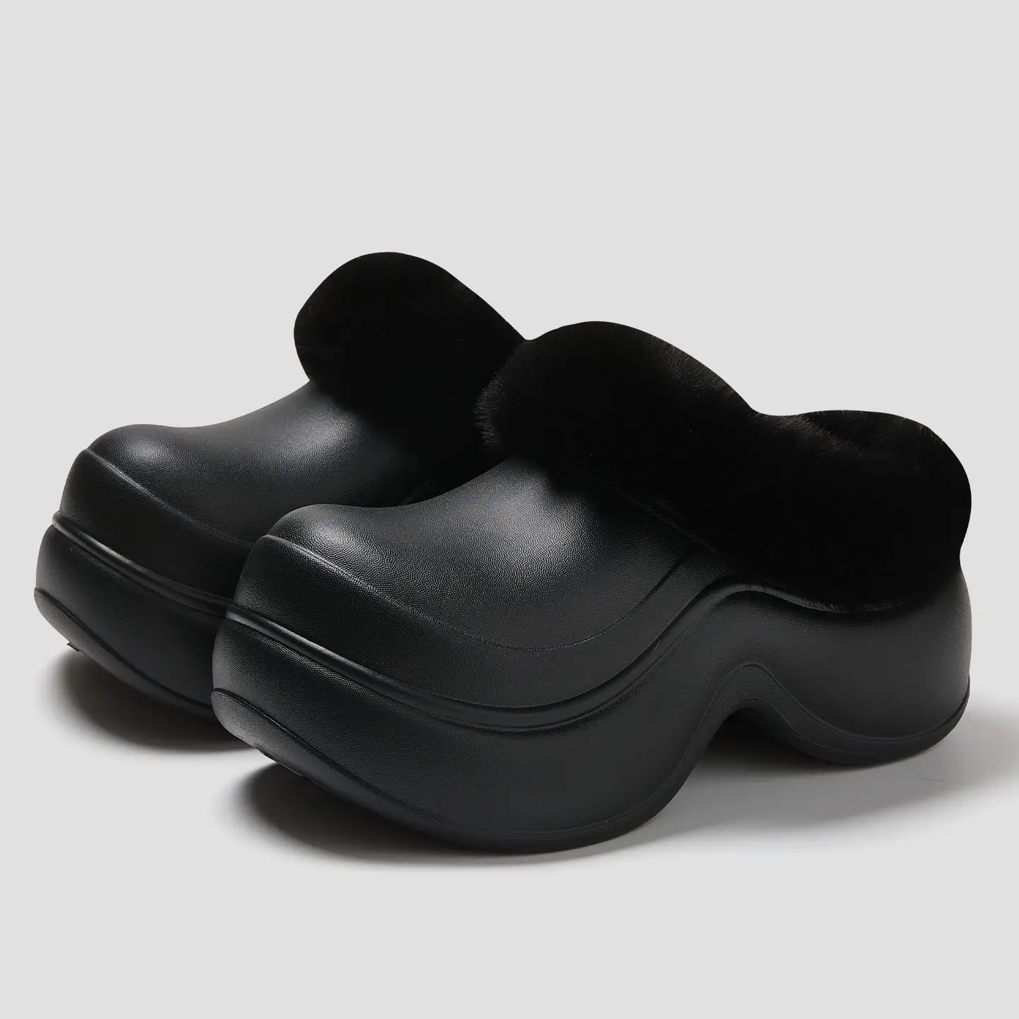 Women Thick Soft Slippers Warm Non-Smellly Brown