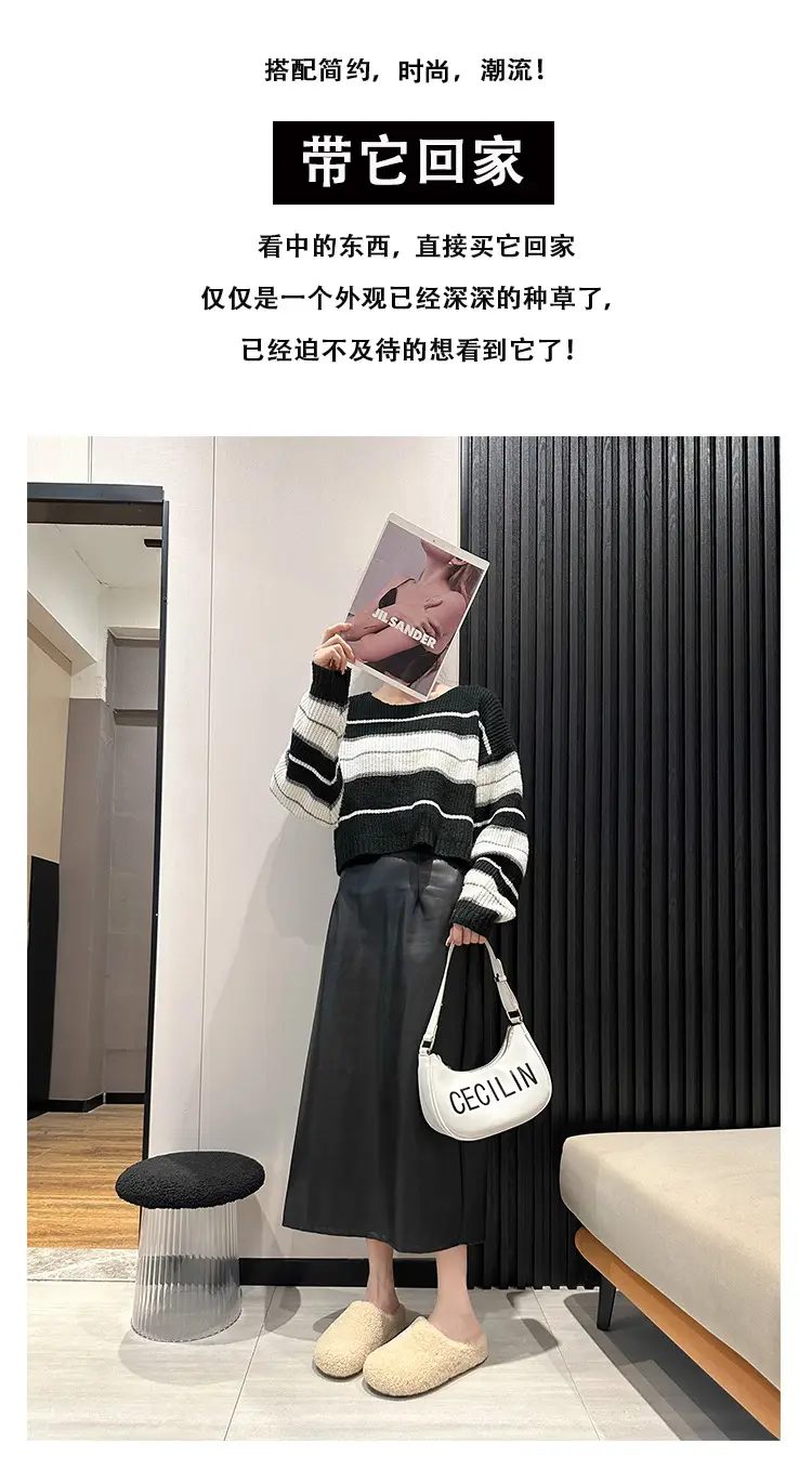 2025 New Autumn and Winter Baotou Fur Slippers for Women to Wear Flat-Soled Plush Warm Indoor Cotton Slippers Wholesale — feature 1