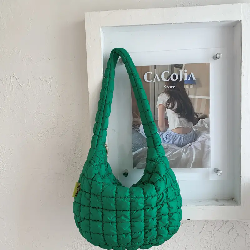 2025 Korean New Pleated White Shoulder Bag — feature 10