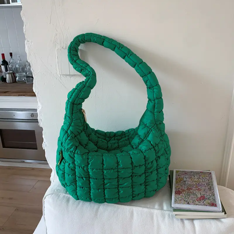 2025 Korean New Pleated White Shoulder Bag — feature 23