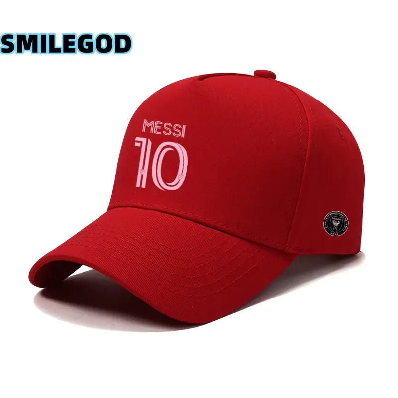 Messi Miami International Baseball Cap Yellow