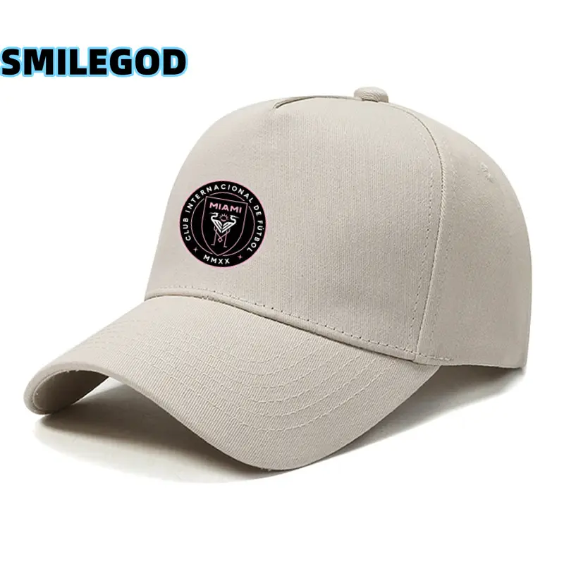 Messi Miami International Baseball Cap Yellow