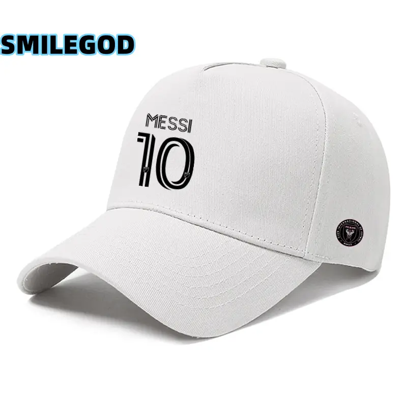 Messi Miami International Baseball Cap Yellow