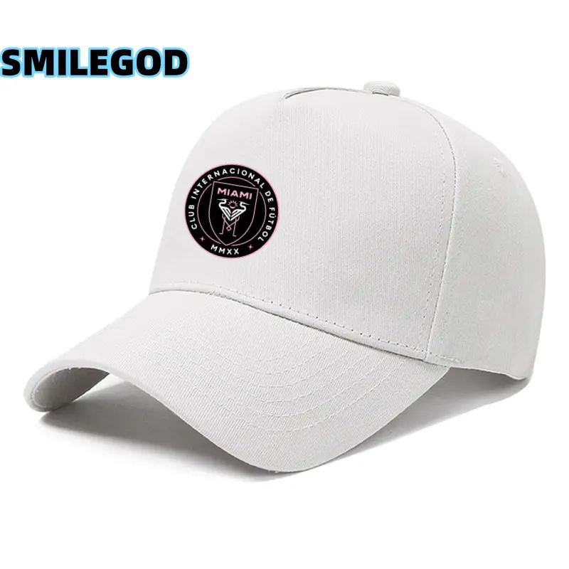 Messi Miami International Baseball Cap Yellow