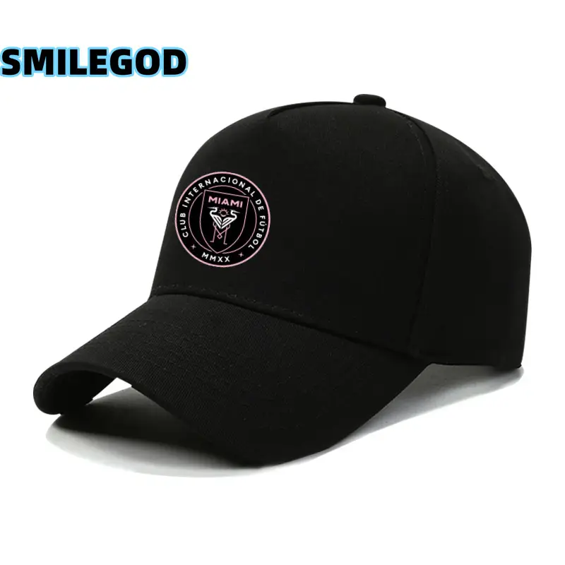 Messi Miami International Baseball Cap Yellow