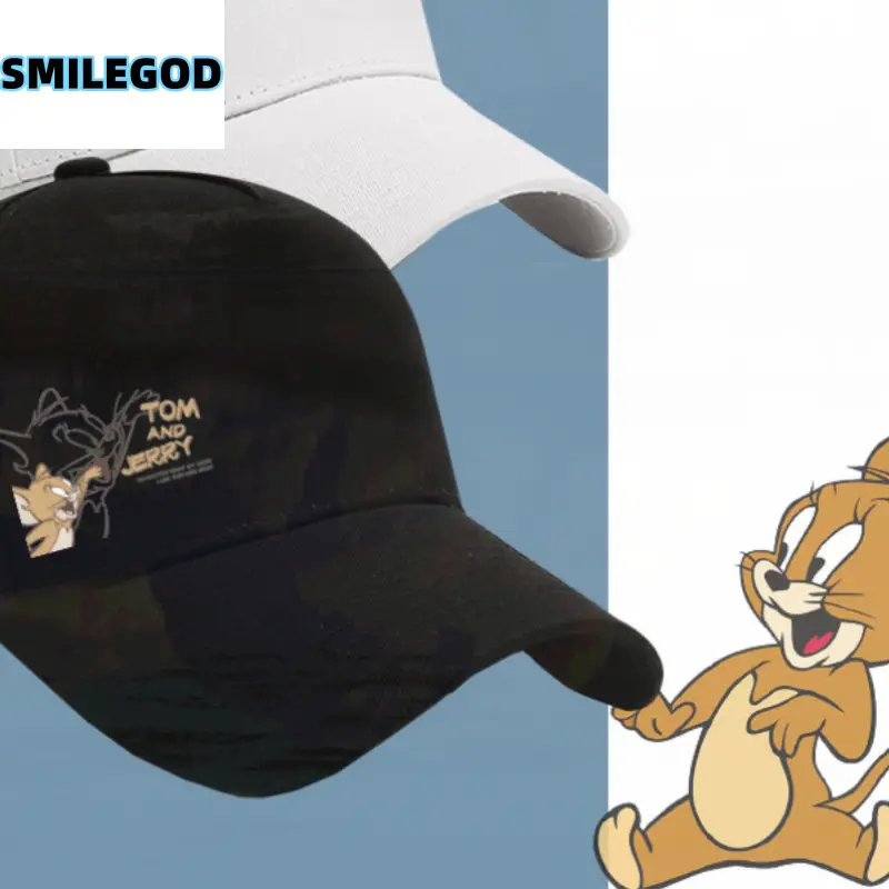 Tom Cat Cartoon Cap Red Men - Image 15