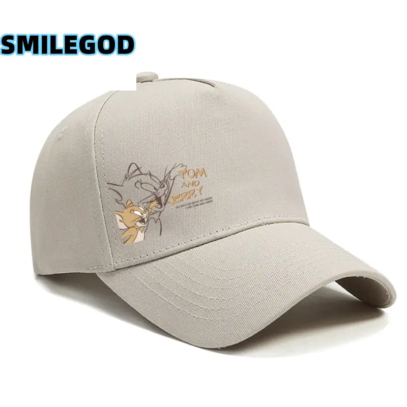 Tom Cat Cartoon Cap Red Men - Image 19