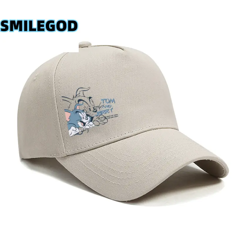 Tom Cat Cartoon Cap Red Men - Image 11