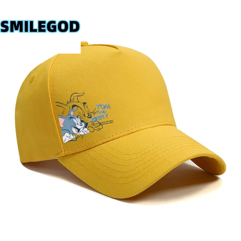 Tom Cat Cartoon Cap Red Men - Image 13