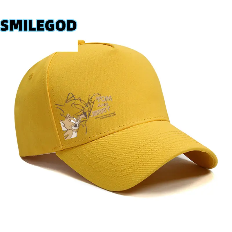 Tom Cat Cartoon Cap Red Men - Image 14