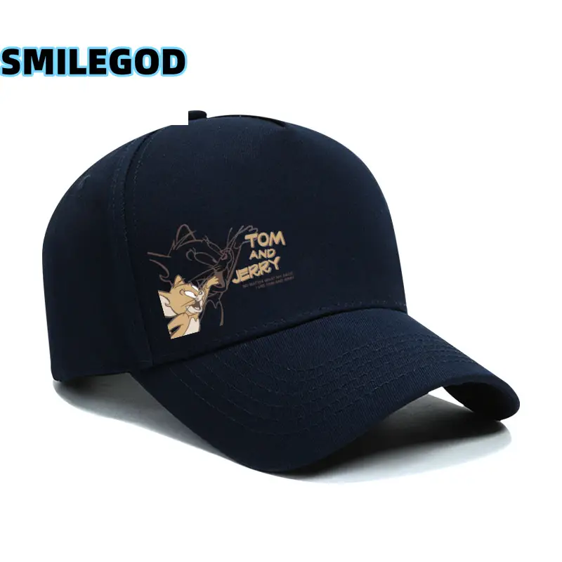 Tom Cat Cartoon Cap Red Men - Image 2
