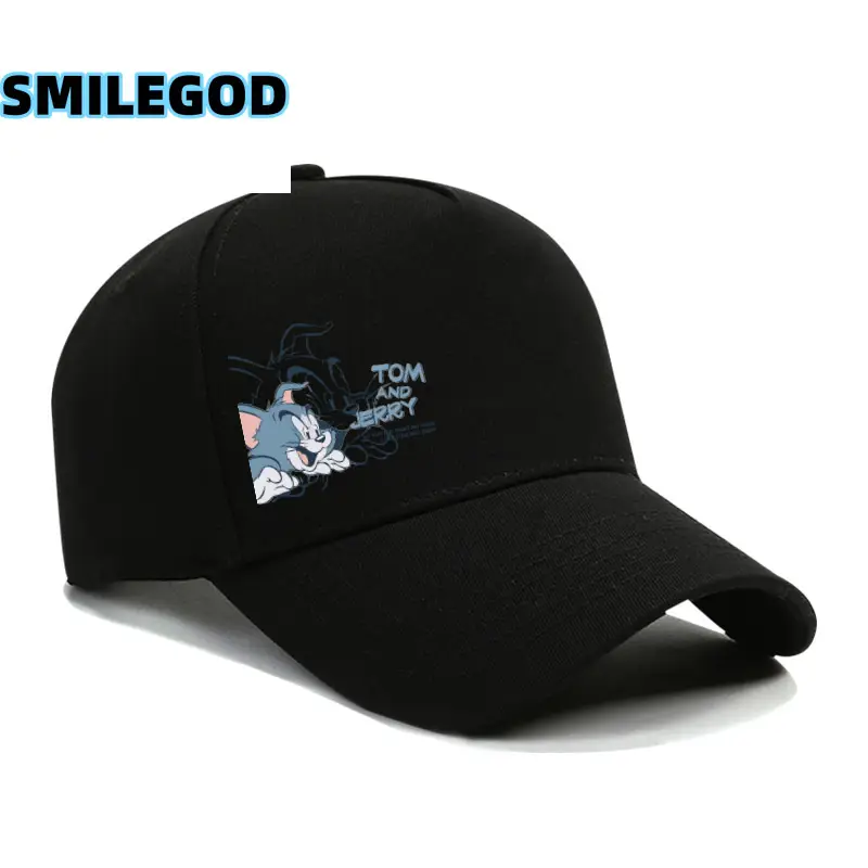 Tom Cat Cartoon Cap Red Men - Image 3