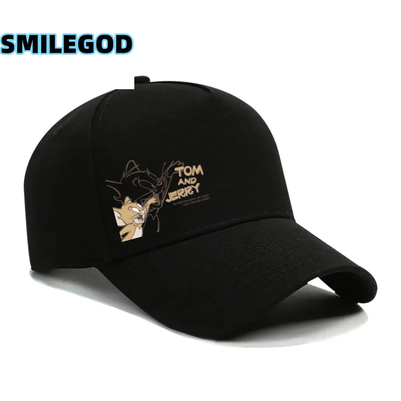 Tom Cat Cartoon Cap Red Men - Image 4