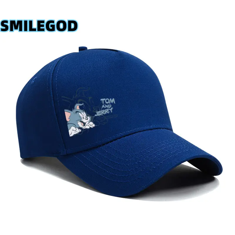 Tom Cat Cartoon Cap Red Men - Image 5