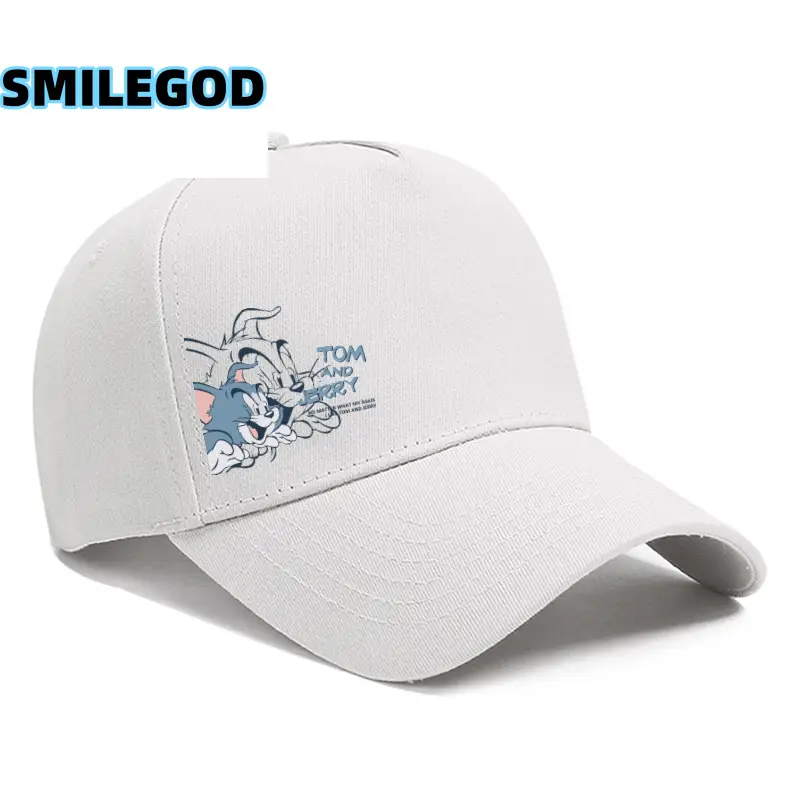 Tom Cat Cartoon Cap Red Men - Image 9