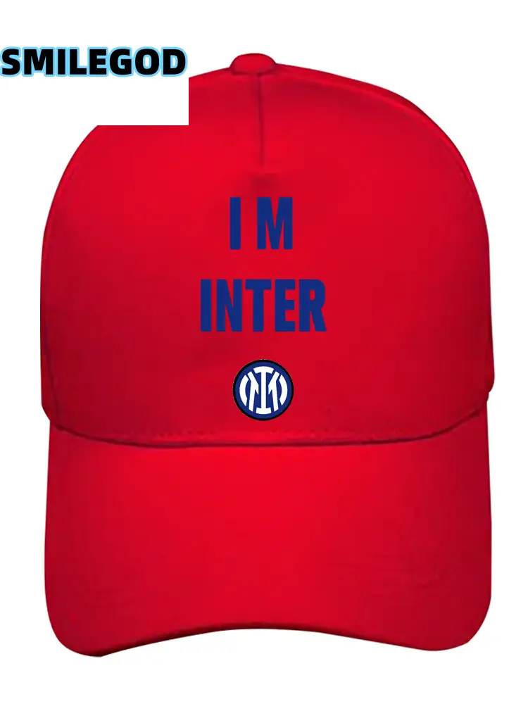 Men's Inter Milan Football Hat with "IM INTER" Design — feature 4