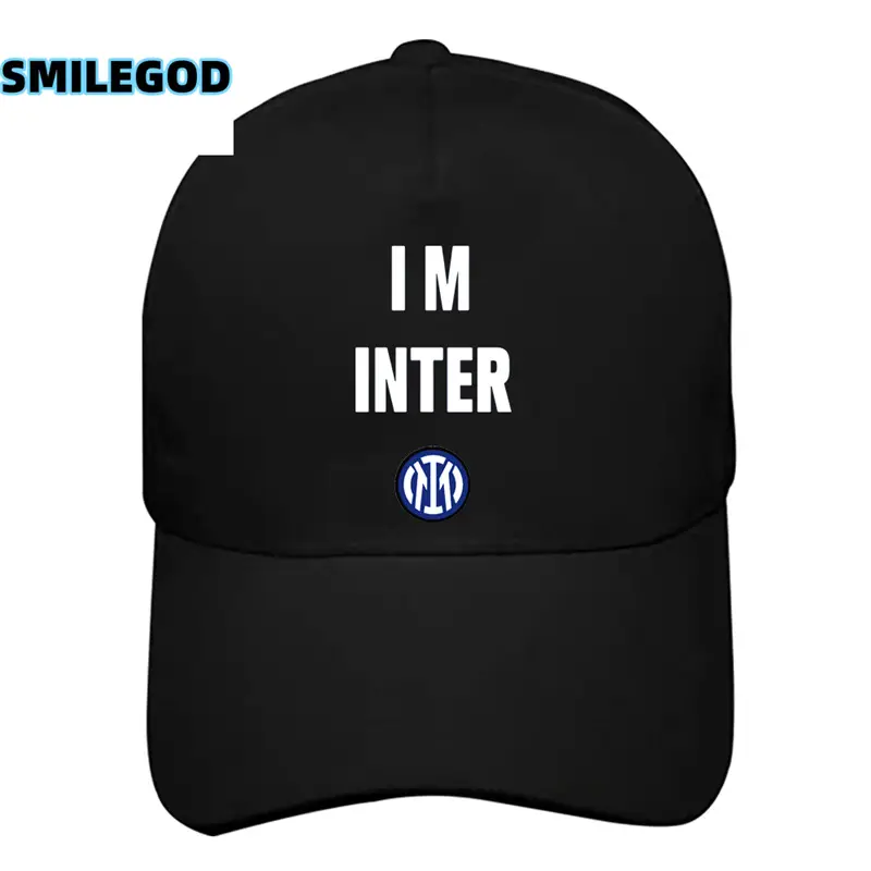 Men's Inter Milan Football Hat with "IM INTER" Design - Image 4