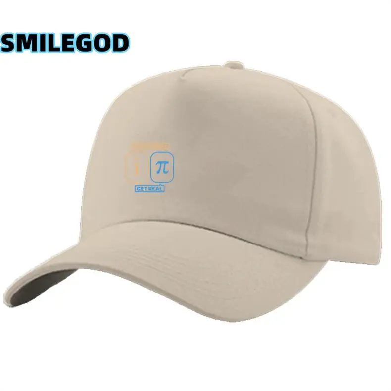 Men White Math Formula Cap with i & π Design — feature 6