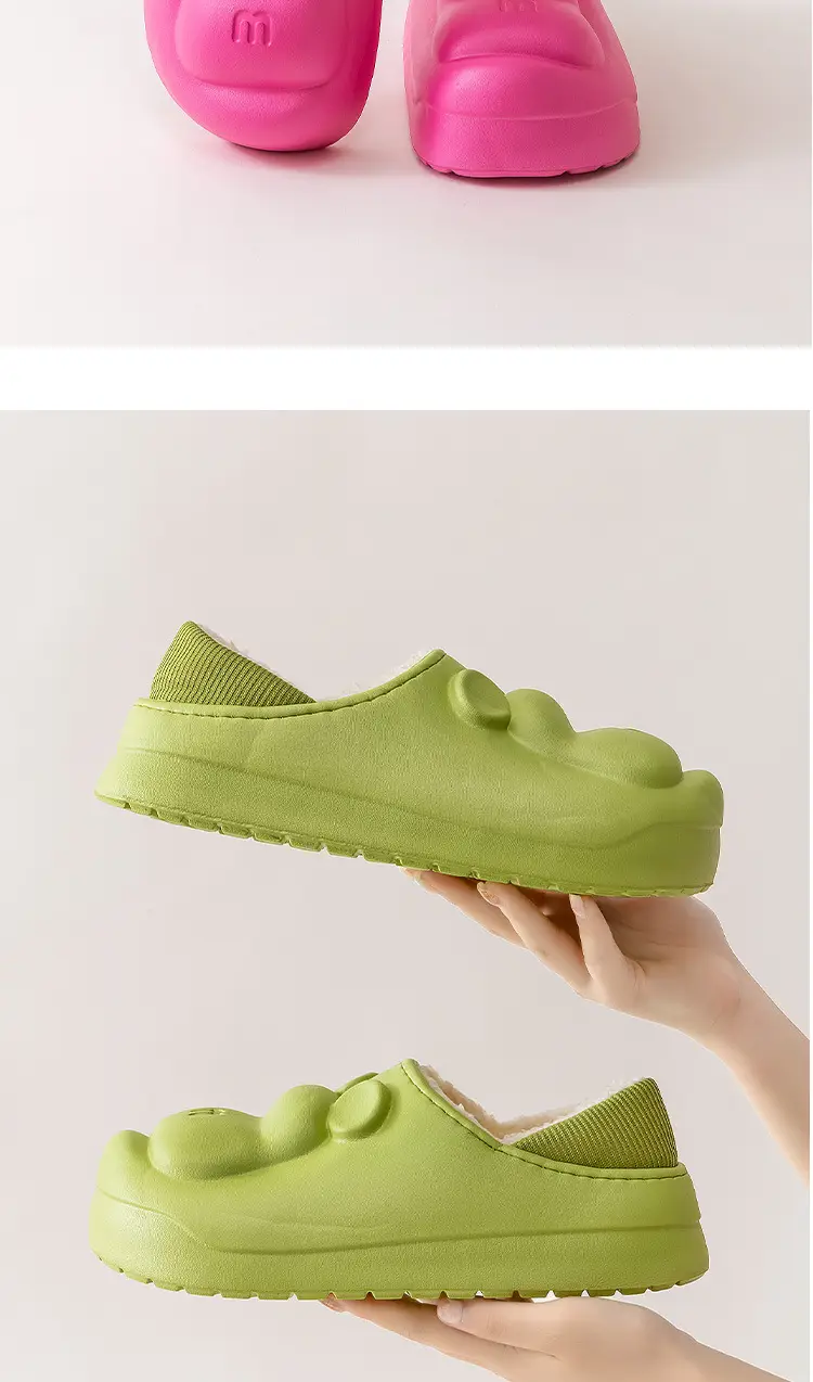 Qida Shun New Autumn and Winter Cotton Slippers, Indoor and Outdoor Waterproof Cotton Shoes, Warm Couple Slippers, Thickened Eva Cotton Slippers Wholesale — feature 18